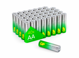 1x40 GP Super Alkaline AA Mignon Batteries PET Box GPSUP15A900C40