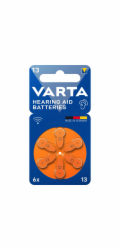 1x6 Varta Hearing Aid Batteries Type 13             24606101416