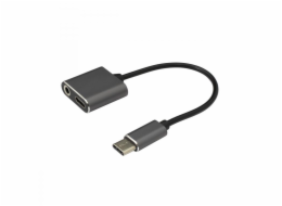 SBOX Redukce USB Type C/USB Type C + 3,5 mm