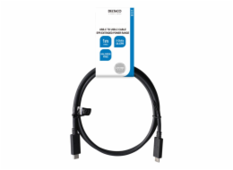DELTACO kabel USB 3.2 Gen1 Typ C na Typ C 1m
