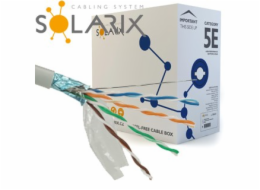 SOLARIX kabel FTP CAT5E PVC 305m/balení