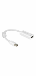 Delock - Kabel adaptéru - Mini DisplayPort s piny (male) do HDMI se zdířkami (female) - 18 cm