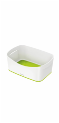 Stolní box Leitz MyBox, bílá/zelená