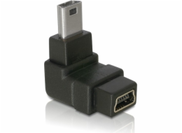 Adapter USB Delock miniUSB - miniUSB Czarny  (65097)