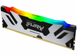 Kingston FURY Renegade RGB - DDR5 - modul - 48 GB - DIMM 288-pin - 3000 MHz / PC5-48000 - CL32 - 1.35 V - bez vyrovnávací paměti - on-die ECC - černá a stříbrná