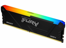 KINGSTON DIMM DDR4 16GB 3200MT/s CL16 FURY Beast RGB, XMP