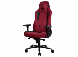 AROZZI herní židle VERNAZZA Supersoft Bordeaux/ látkový povrch/ vínová