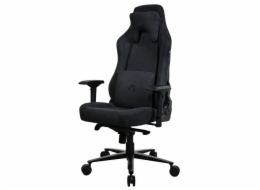 AROZZI herní židle VERNAZZA Supersoft Pure Black/ látkový povrch/ černá