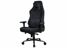 AROZZI herní židle VERNAZZA XL Supersoft Pure Black/ látkový povrch/ černá