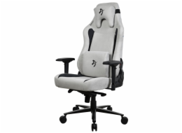 AROZZI herní židle VERNAZZA XL Supersoft Light Grey/ látkový povrch/ světle šedá