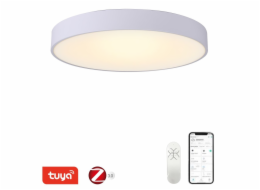 IMMAX NEO RONDATE SLIM Smart stropní svítidlo 60 x 7cm 53W 3710lm bílé Zigbee 3.0, TUYA