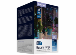 COLORWAY LED girlanda/ IP20 / 100 LED / délka 3m x 0,6m / více barevný/ napájení USB