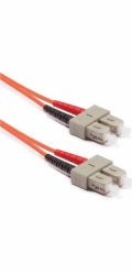 Optický patchkabel duplex SC-SC, 50/125 um MM, 1m, OM2