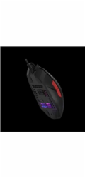 A4tech BLOODY W60 Max Mini, podsvícená herní myš, 12000 DPI, černá, USB