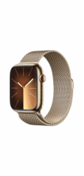 Hodinky&nbsp;Apple&nbsp;Watch&nbsp;Series&nbsp;9&nbsp;GPS&nbsp;+&nbsp;Cellular,&nbsp;45mm&nbsp;Gold&nbsp;Stainless&nbsp;Steel&nbsp;Case&nbsp;with&nbsp;Gold&nbsp;Milanese&nbsp;Loop