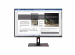 LENOVO LCD S27i-30 - 27”,IPS,matný,16:9,1920x1080,178/178,6ms,300cd/m2,1300:1,HDMI,VGA,VESA,3Y