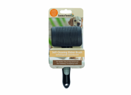 Beeztees Samočisticí kartáč pro psy malý Černá/šedá 18x8,5x6,5cm