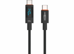 Ansmann USB-C/USB-C Kabel  120cm > 140 Watt Power Del.  1700-0176