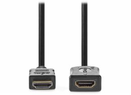 NEDIS High Speed prodlužovací HDMI 1.4 kabel s ethernetem/ 4K@30Hz/ zlacené konektory HDMI-HDMI/ černý/ bulk/ 5m