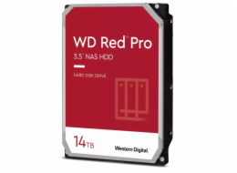 WD RED Pro NAS WD142KFGX 14TB SATAIII/600 512MB cache, 255 MB/s, CMR