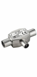 PremiumCord TV antenní slučovač-rozbočovač IEC 75 Ohm 1xM-2xF