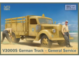 Ibg Plastikový model německého nákladního vozu Generální servis V3000 S