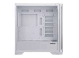 EVOLVEO Ptero Q2W, 2x čelní panel - sklo /mřížka, case ATX, bílá