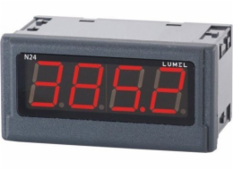 Lumel Digitální měřič pro měření s Pt100 -50-150C, napájení 230V AC, KJ certifikát N24 T110100M1