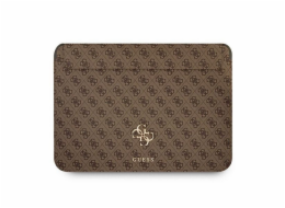 Guess Sleeve GUCS13G4GFBR 13" Pouzdro na notebook / tablet Guess 13" Saffiano Big Logo 4G hnědé