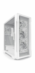Zalman skříň I3 Neo / middle tower / ATX / 4x120 ARGB fan / 2xUSB 3.0 / 1xUSB 2.0 / skl. přední panel i bočnice / bílá