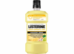 Listerine Ginger & Lime ústní voda jemné chuti, 500 ml