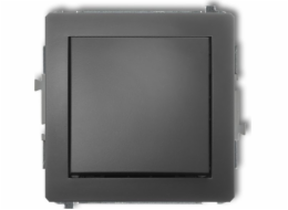 Karlik Deco konektor, jednopólový, grafitově matný (28DWP-1)