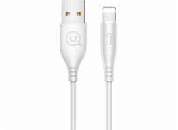 Usams USAMS USB kabel U18 lightning 2A Fast Charge kabel 1m bílý/bílý SJ266USB02 (US-SJ266)