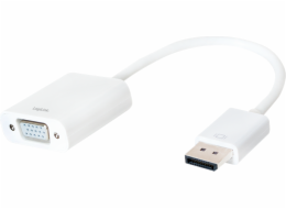 LogiLink DisplayPort - D-Sub (VGA) AV adaptér bílý (CV0059B)