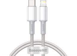 Baseus BASEUS DATA PD20W TYP-C TO LIGHTNING CABLE 200CM BÍLÝ USB kabel (6953156231955) - 6953156231955