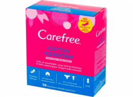 Carefree Carefree Cotton Hygienické vložky Flexiform Fresh Scent - svěží vůně 1 balení - 56 ks