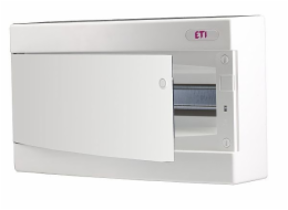 Eti-Polam Přisazený rozváděč ECT18PO-s 18M IP40 bílé dveře 001101071