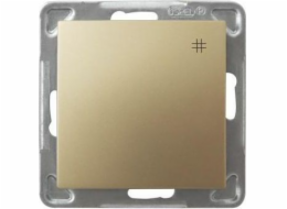 Ospel Cross konektor Impresja zlatá metalíza (ŁP-4Y/m/28)