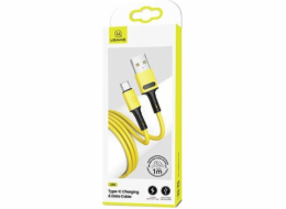 Usams USAMS USB kabel U52 USB-C 2A Kabel pro rychlé nabíjení 1m žlutý/žlutý SJ436USB03 (US-SJ436)