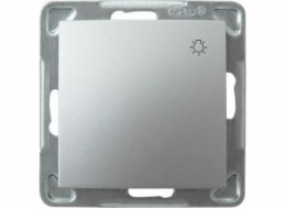 Ospel světelný spínač Impression silver (LP-5Y/m/18)