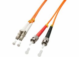 Propojovací kabel Lindy Fiber Optic LC/ST OM2, 2m, 50/125Ám, multimode (46491)