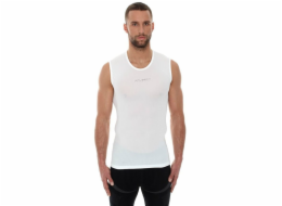 Brubeck Pánské triko bez rukávů se základní vrstvou, bílé, velikost S (SL10100)