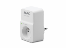 APC Essential přepěťová ochrana 1 zásuvka bílá (PM1W-FR)