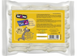 Hau&Miau PRESSED BONE BONE WHITE 10cm, 20ks/bal., 600g/bal., 20bal./krab.