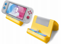 Nabíjecí stanice MARIGames 2v1 pro Nintendo Switch Lite žlutá (SB5215)
