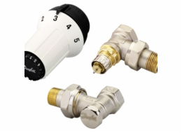 Úhlová termostatická sada Danfoss RA-N s hlavicí PANDA 1/2 (013G5163)