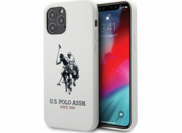 US Polo ASSN US Polo USHCP12LSLHRWH iPhone 12 Pro Max 6.7 bílá/bílá silikonová kolekce