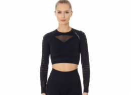 Brubeck LC10020 Dámský GYM top s dlouhým rukávem černé XL