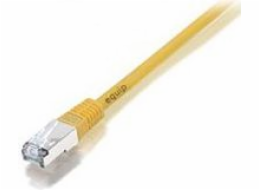 Patchcord Equip, S/FTP, Cat6A, PIMF, HF, 20m, žlutý (605669)