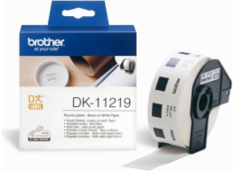 Kulaté štítky Brother DK-11219